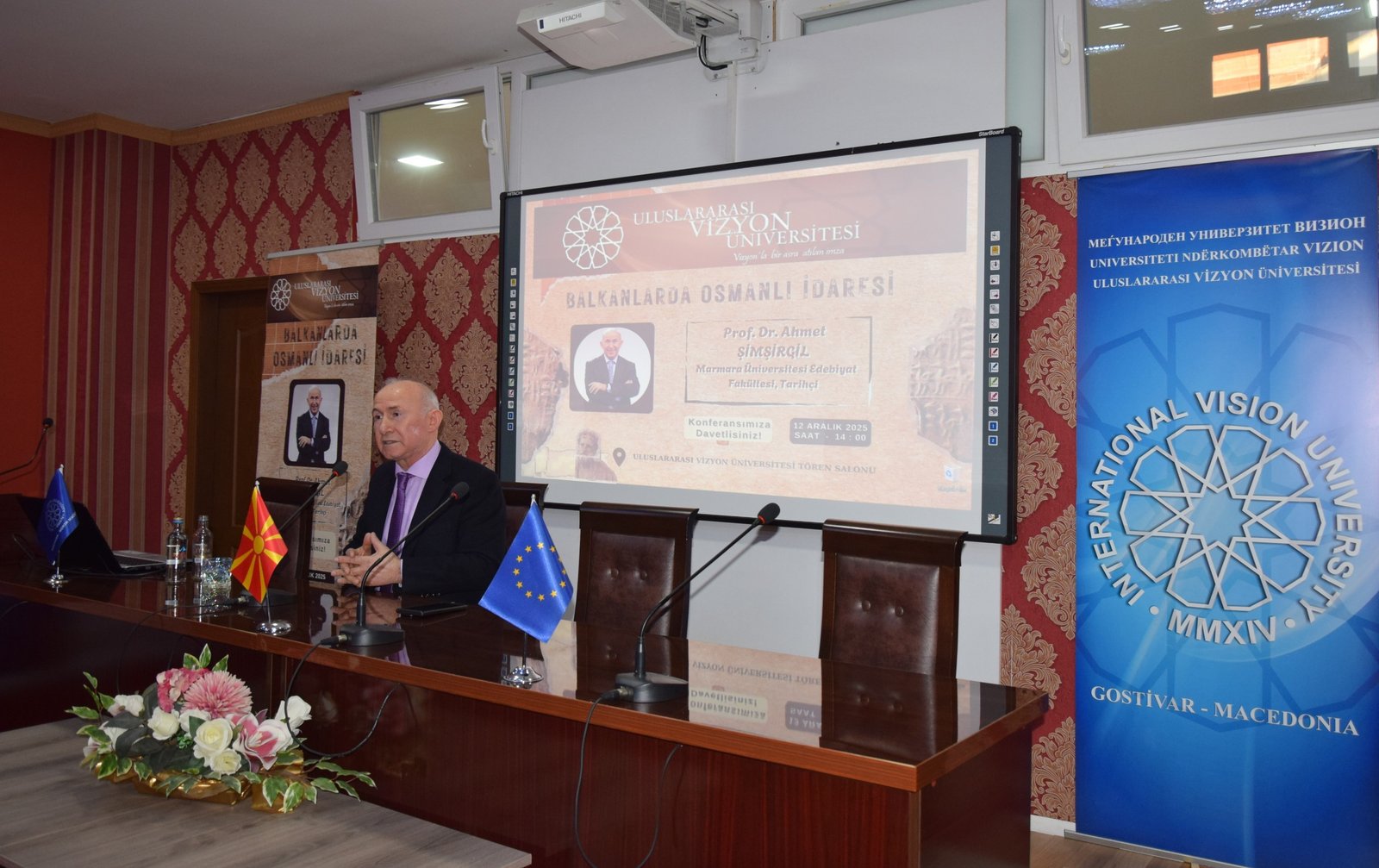 VİZYON ÜNİVERSİTESİ’NDE “BALKANLARDA OSMANLI İDARESI” KONFERANSI